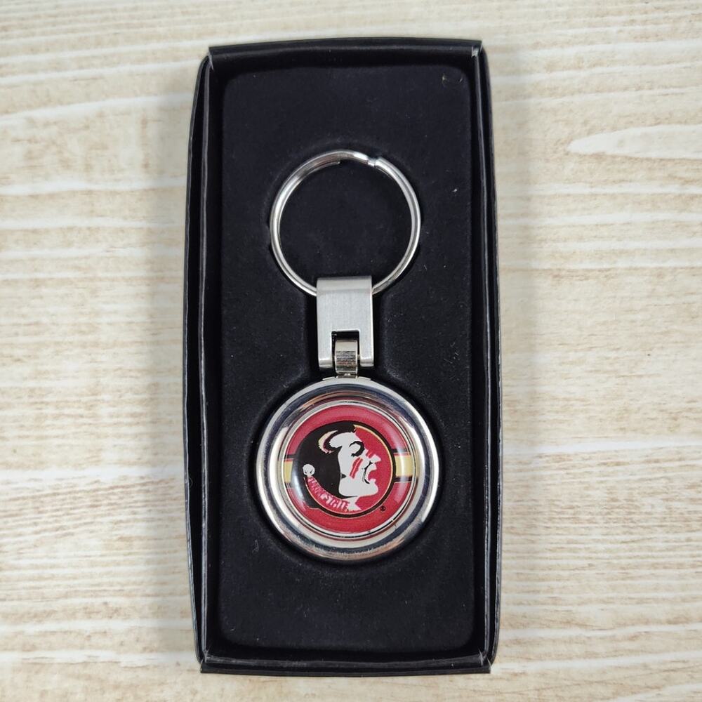 Florida State Seminoles WinCraft Premium Swivel Key Ring Keychain NCAA Gift